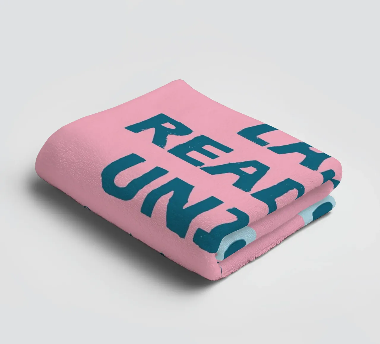 Lazy Readers Union - Read Slow. Feel Deep. Poster towel by vintagepod