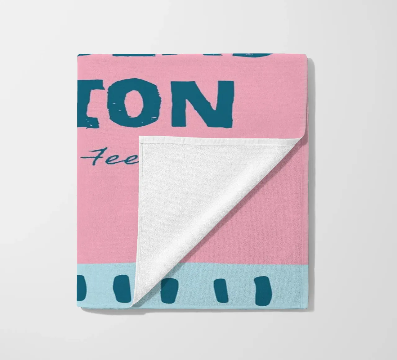 Lazy Readers Union - Read Slow. Feel Deep. Poster beach towel by vintagepod