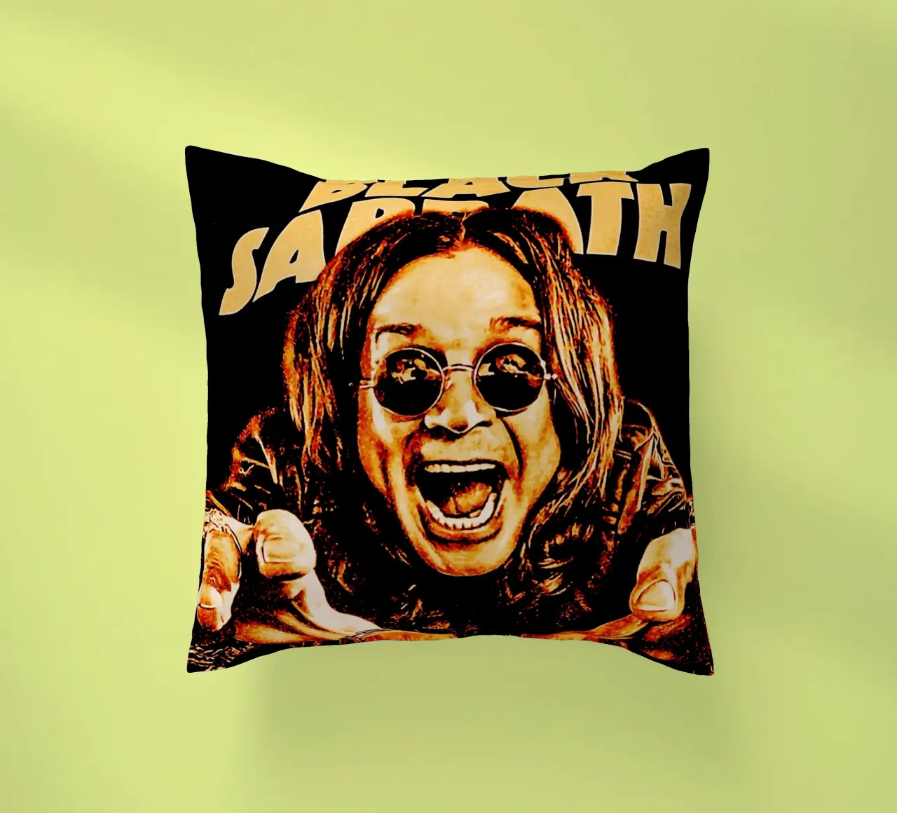 Ozzy Osbourne black sabbath gruppo metal musica 1 cuscino da music soul
