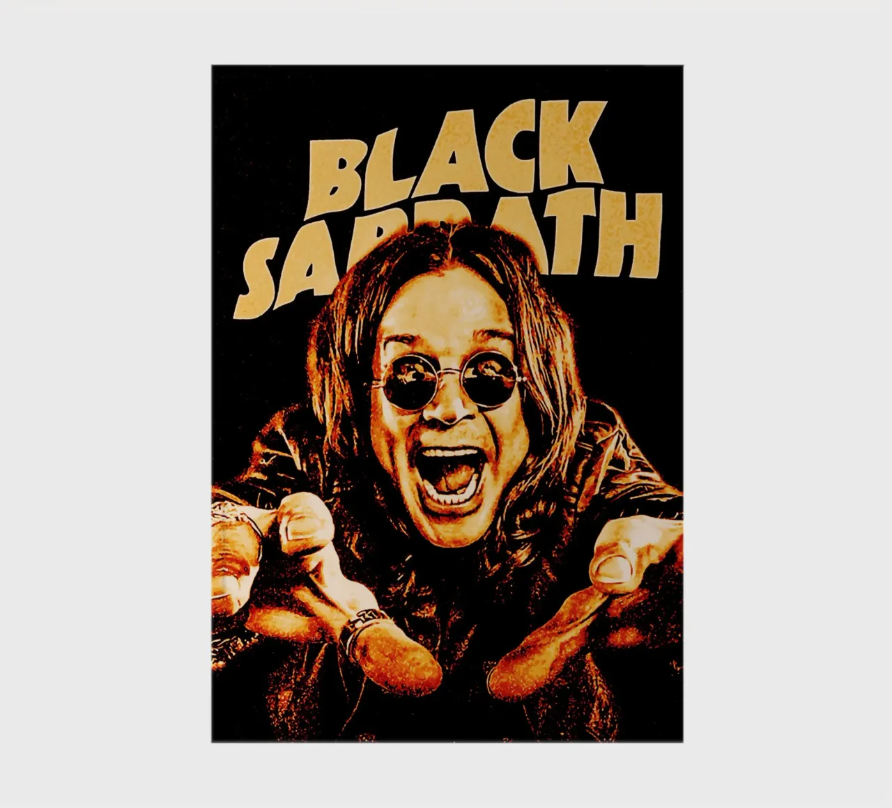 Ozzy Osbourne black sabbath groupe métal musique 1 carnet de notes de music soul