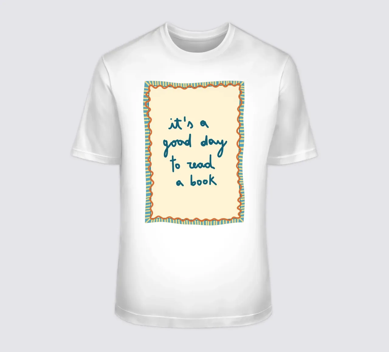 It's a Good Day to Read - Handgeschriebenes Zitat-Poster T-Shirt von vintagepod