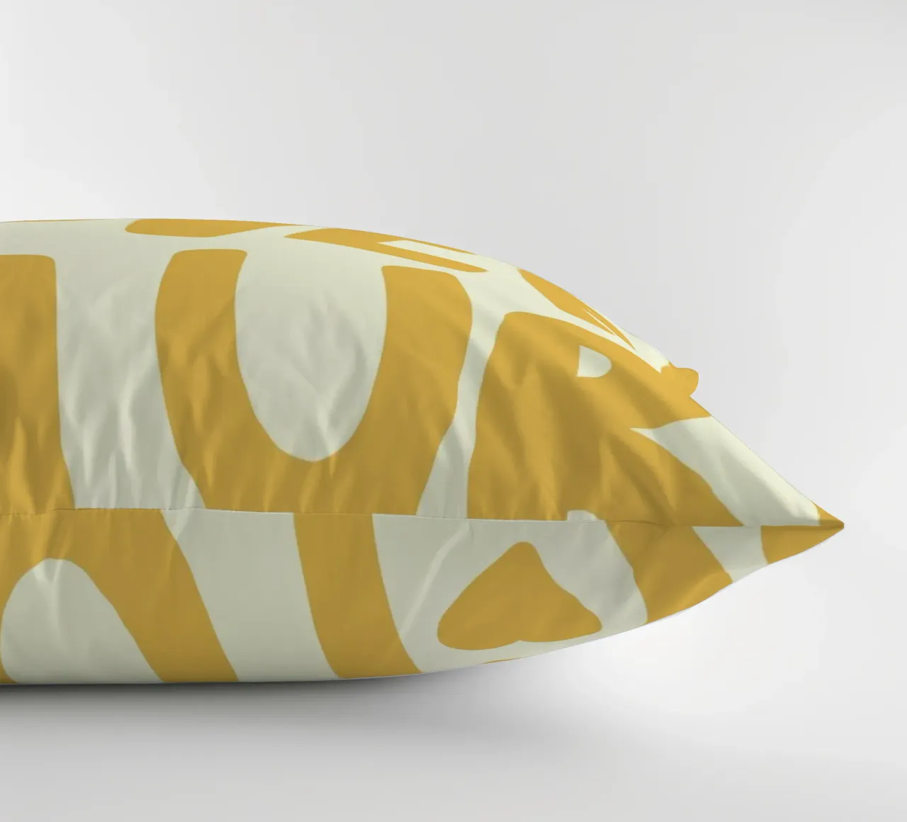 Books Lover Club Poster - Warm Yellow Aesthetic Print decorative cushion by vintagepod