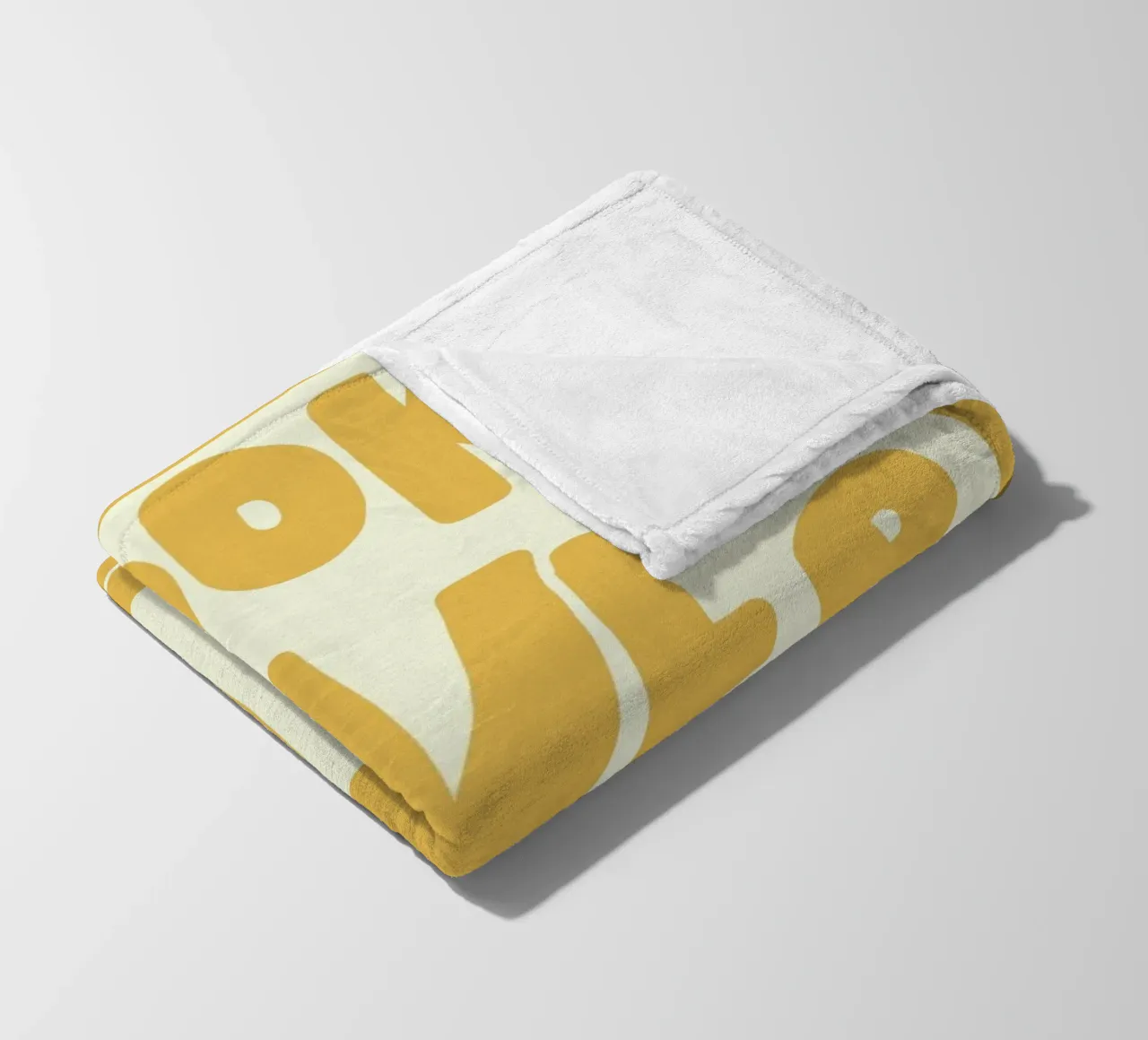 Books Lover Club Poster - Warm Yellow Aesthetic Print fleece blanket by vintagepod
