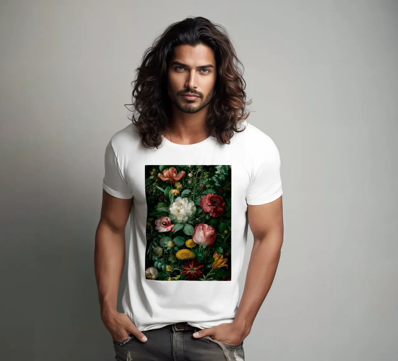 Fiori selvatici 0001 t-shirt da erdengut