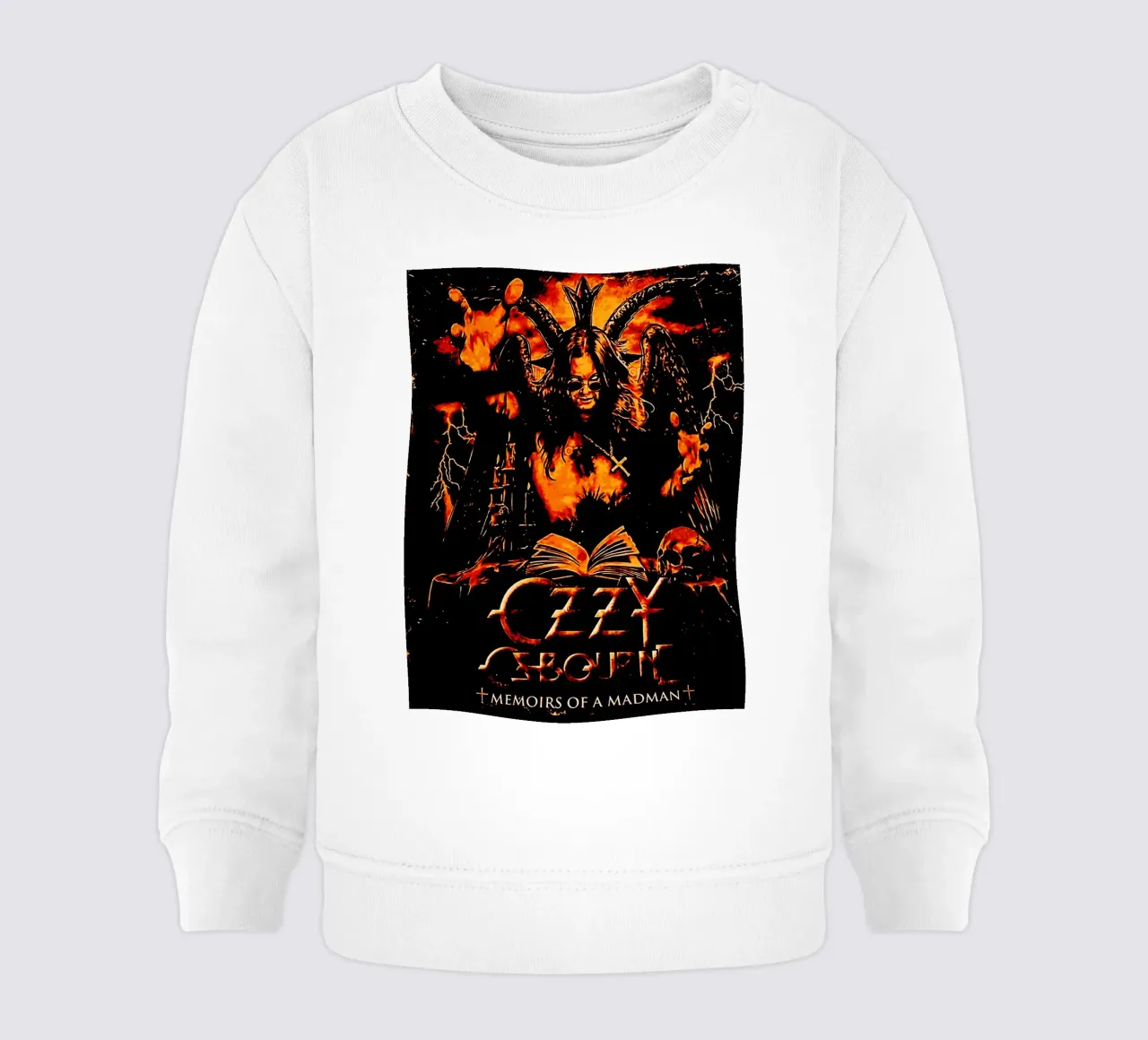 Il gruppo heavy metal di Ozzy Osbourne 1 felpa neonato da music soul