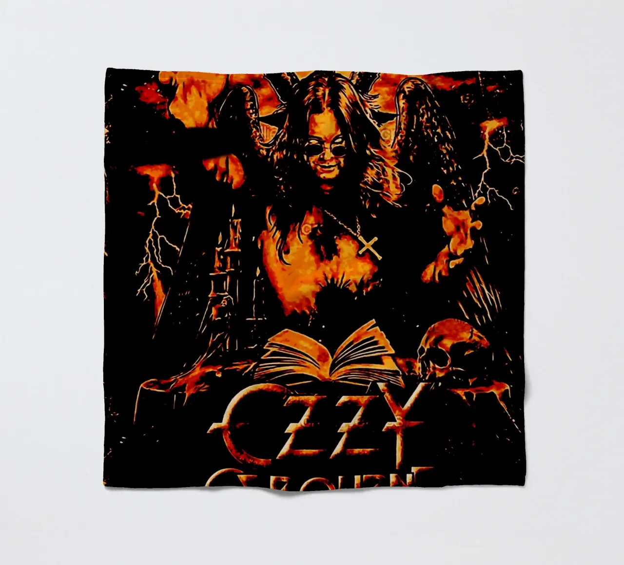 Il gruppo heavy metal di Ozzy Osbourne 1 coperta in pile da music soul
