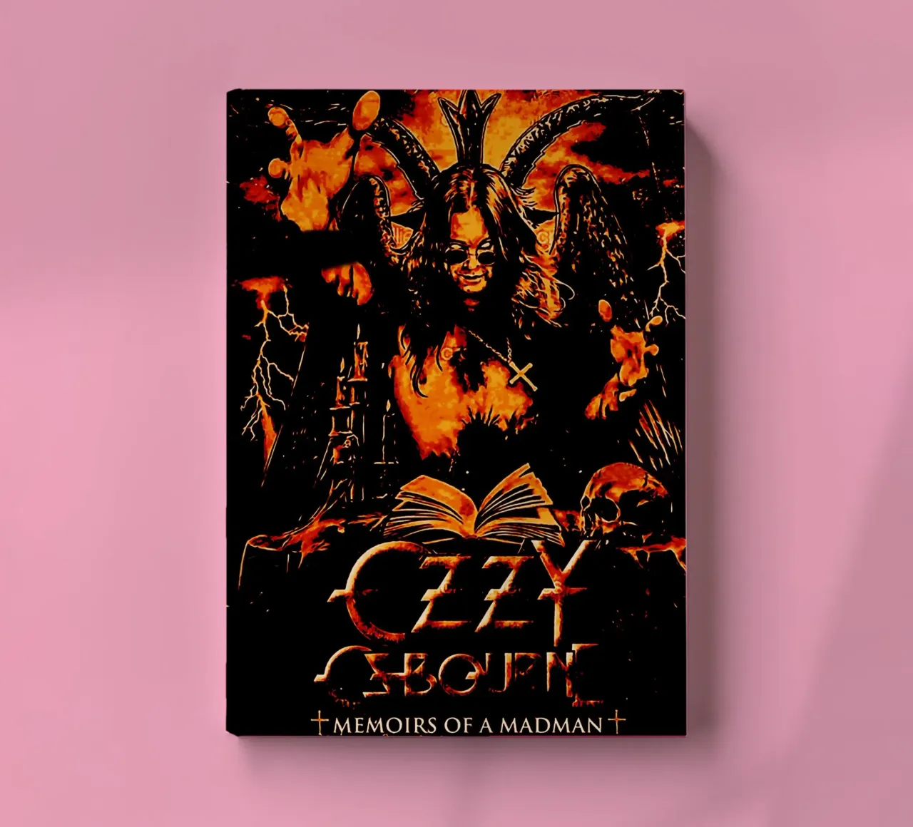 Ozzy Osbourne groupe de heavy metal 1 carnet de notes de music soul