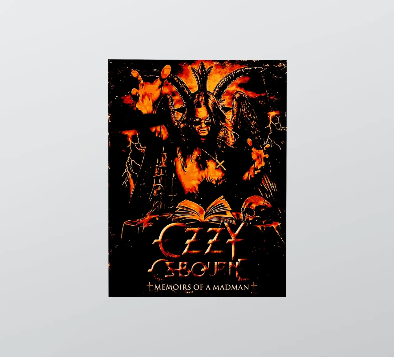 Ozzy Osbourne groupe de heavy metal 1 autocollant de music soul