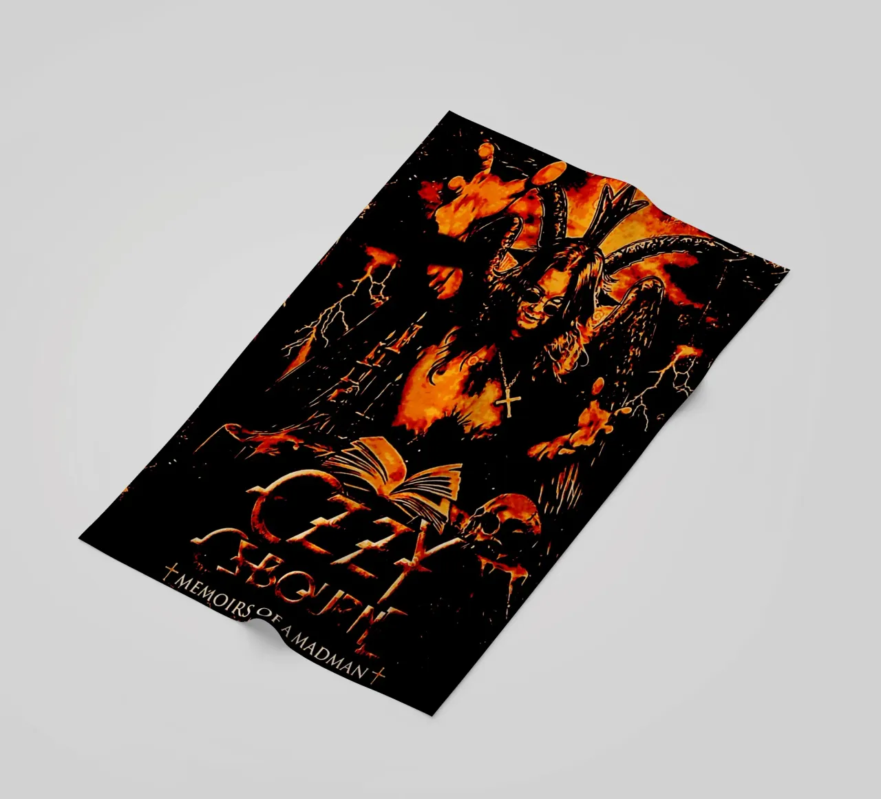 Il gruppo heavy metal di Ozzy Osbourne 1 telo mare da music soul