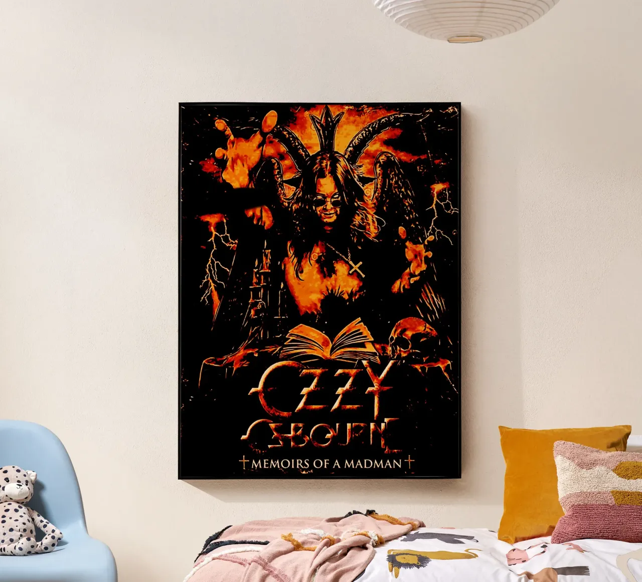 Il gruppo heavy metal di Ozzy Osbourne 1 plexiglass da music soul