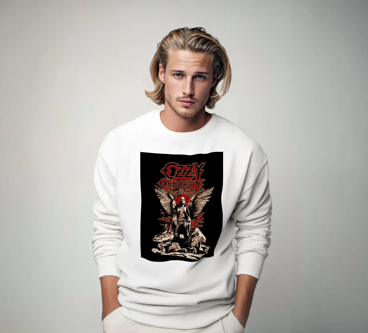 original leader of the heavy metal band Black Sabbath 1 sweatshirt by music soul