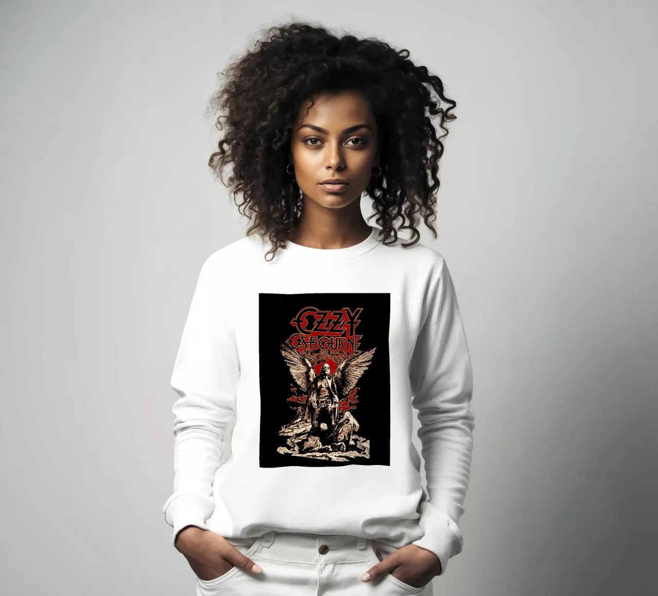 original leader of the heavy metal band Black Sabbath 1 sweatshirt by music soul