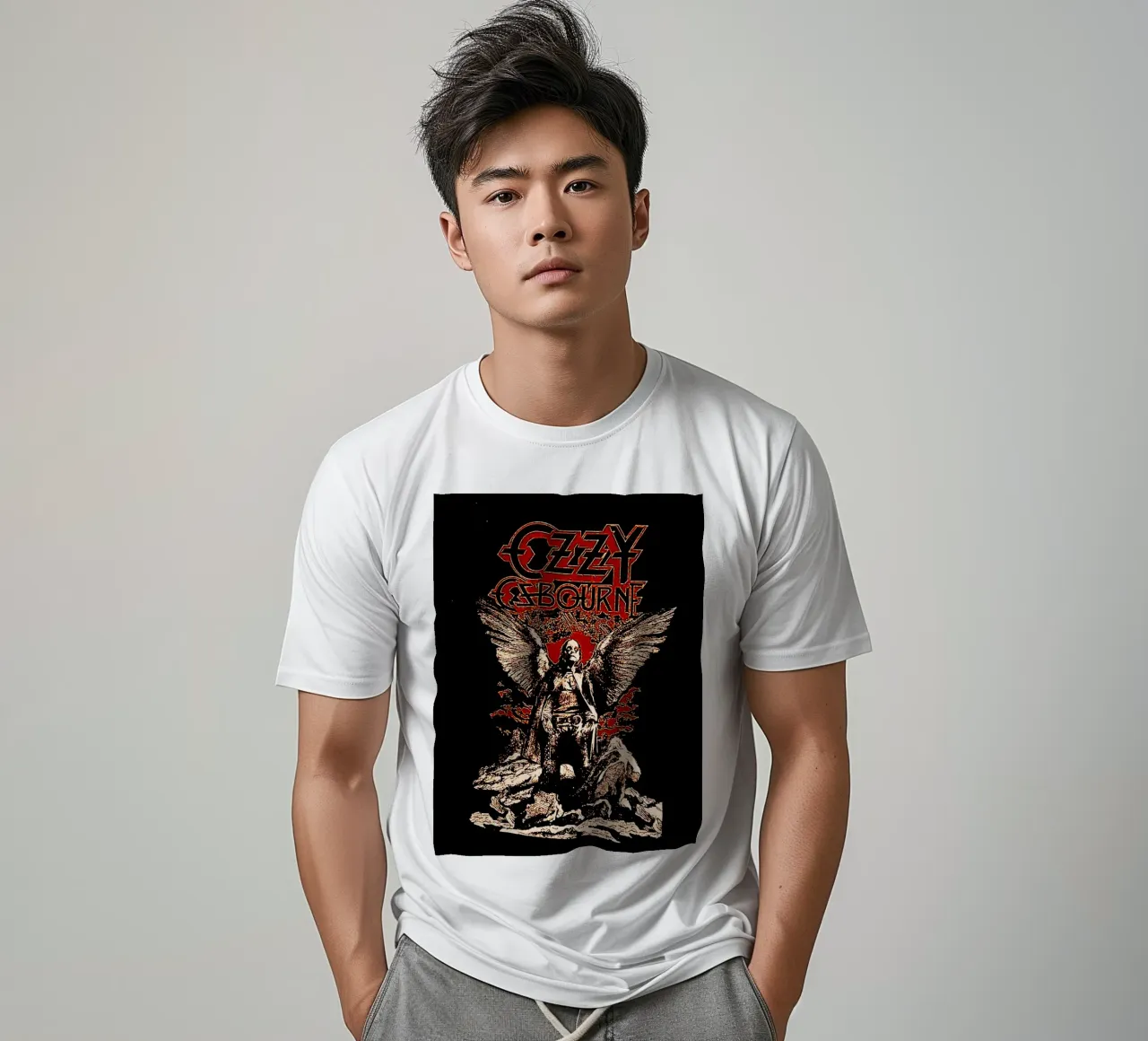 leader original du groupe de heavy metal Black Sabbath 1 t-shirt de music soul
