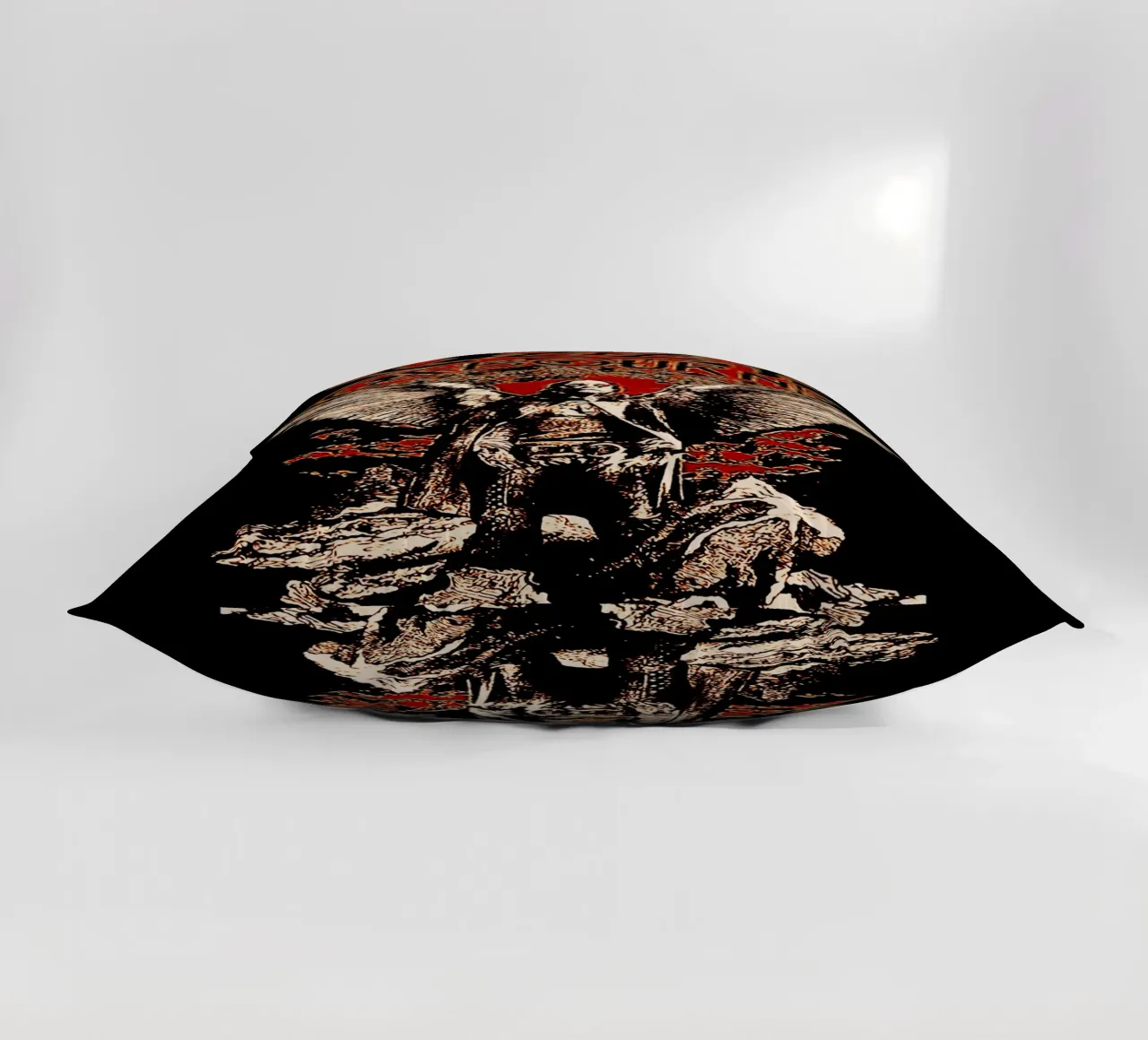 original leader of the heavy metal band Black Sabbath 1 decorative cushion by music soul