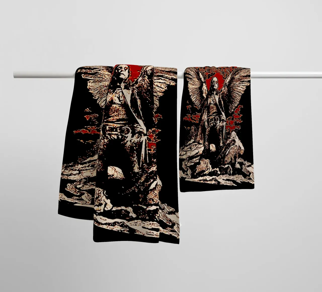 original leader of the heavy metal band Black Sabbath 1 towel by music soul