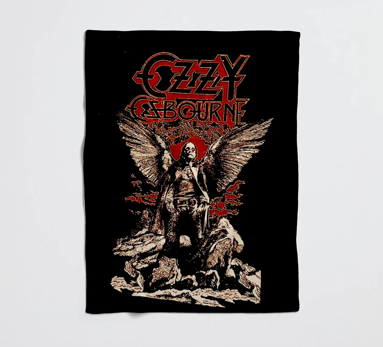 leader originale del gruppo heavy metal Black Sabbath 1 coperta in pile da music soul