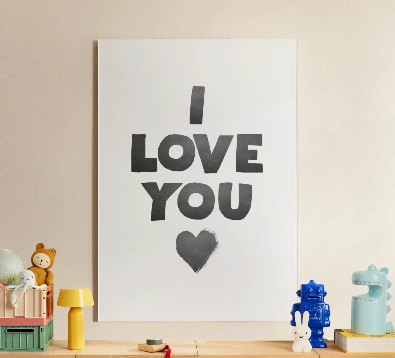 Ti amo plexiglass da Attaboy Dsgn