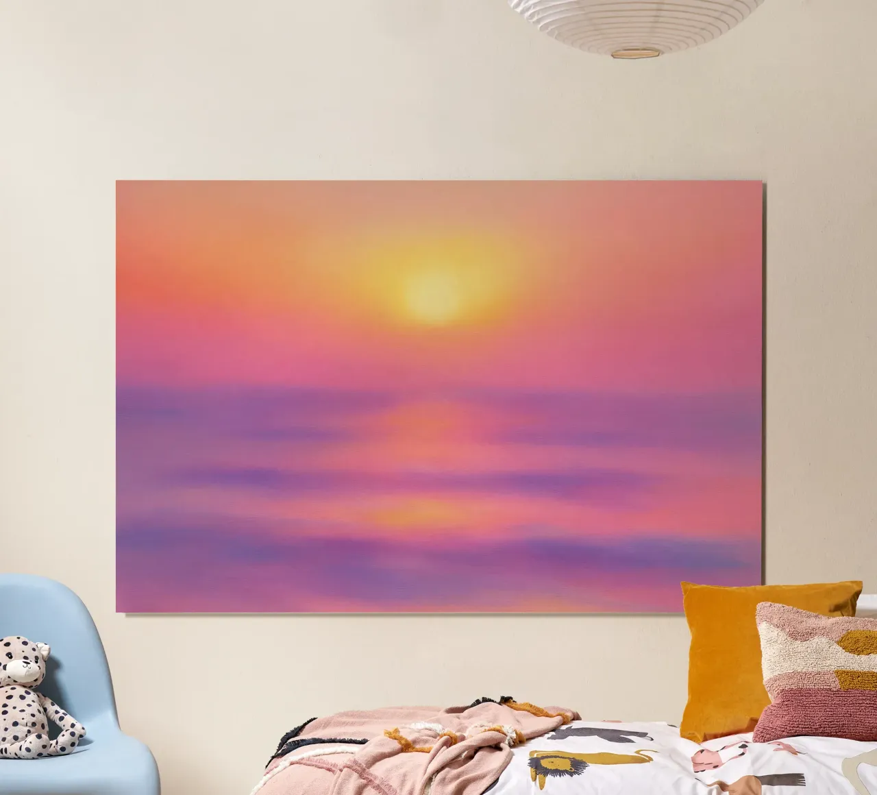 Sunset Gradient Soft Skies & Golden Hues carta hahnemühle da Attaboy Dsgn