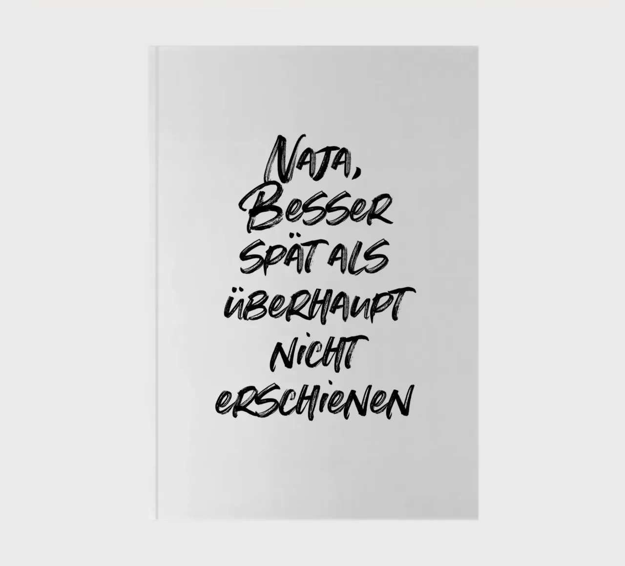 Naja, besser spät als überhaupt nicht erschienen diario da just typo