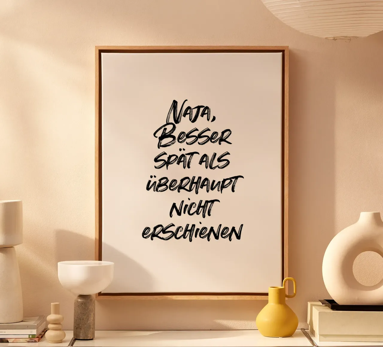 Naja, besser spät als überhaupt nicht erschienen tela da just typo