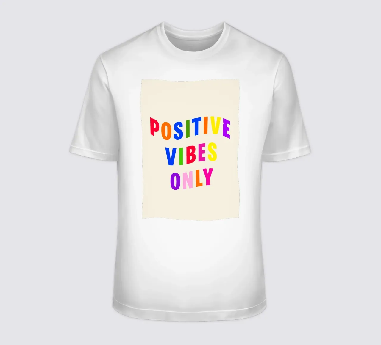Positive Vibes Only t-shirt da Attaboy Dsgn