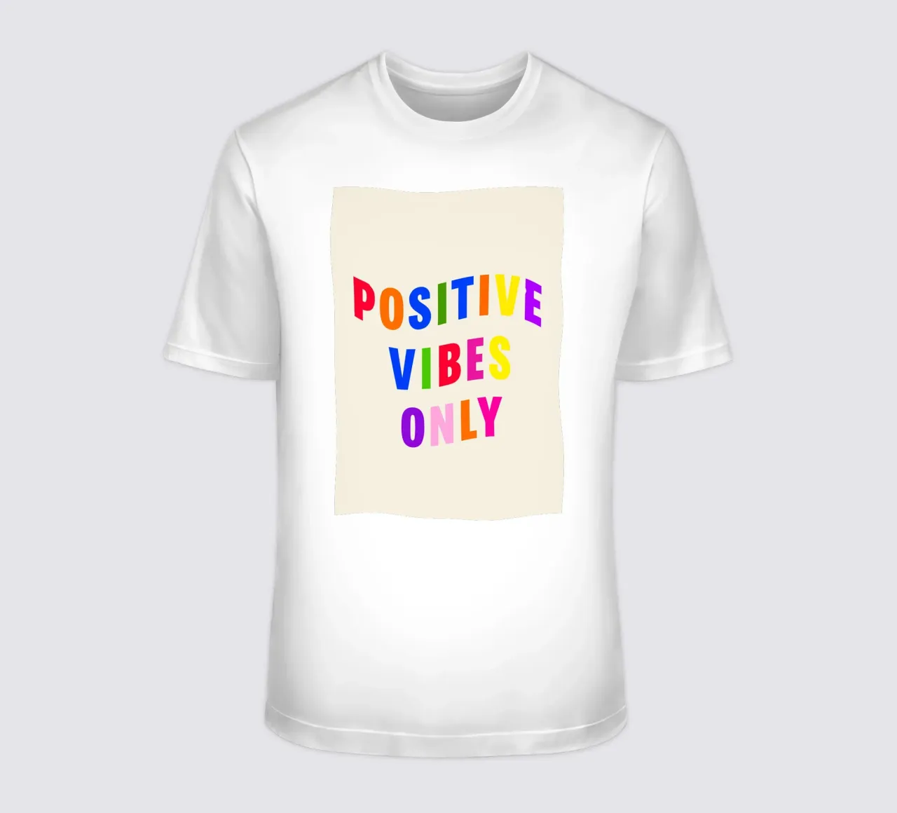 Positive Vibes Only t-shirt da Attaboy Dsgn