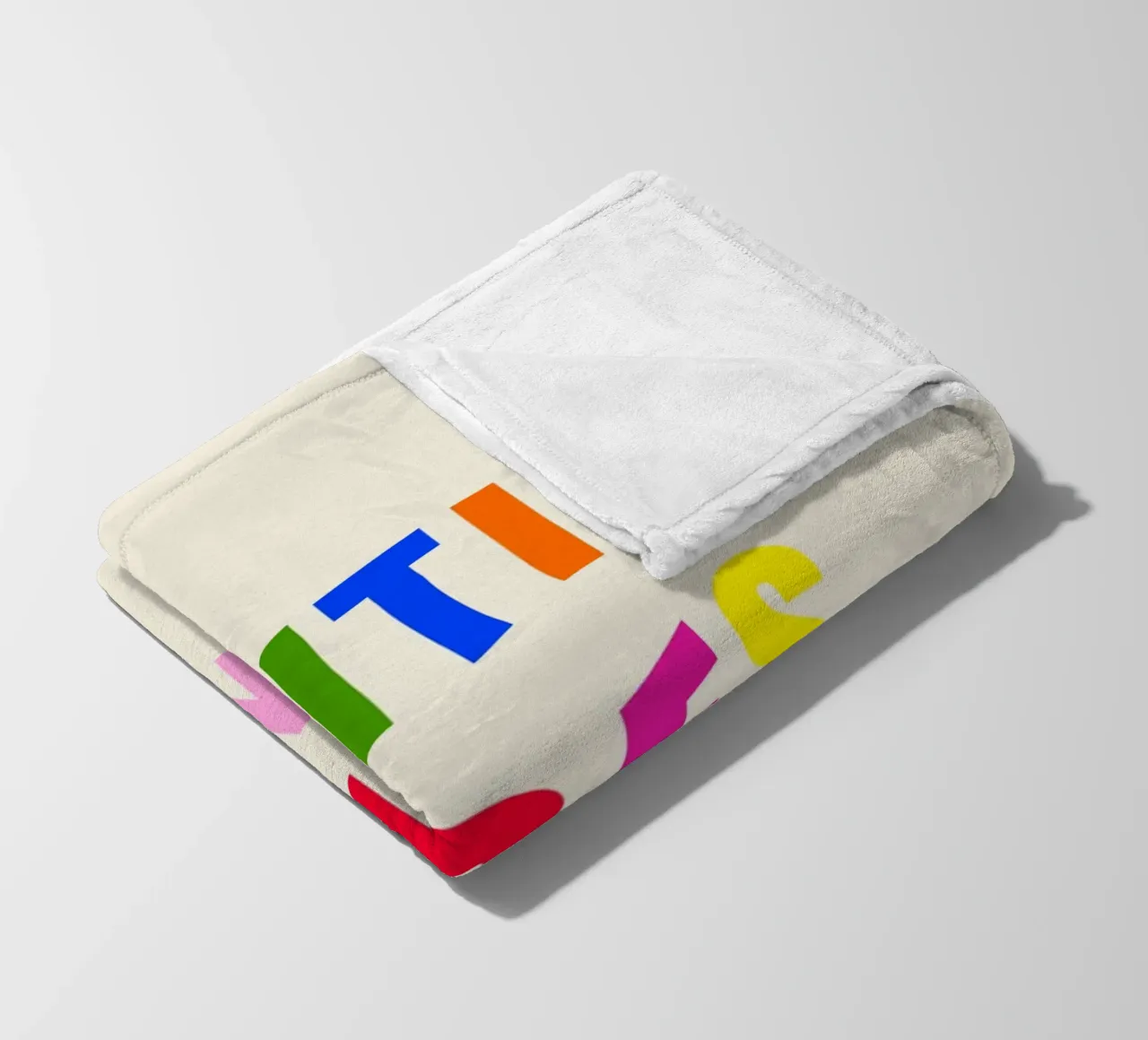 Positive Vibes Only coperta in pile da Attaboy Dsgn