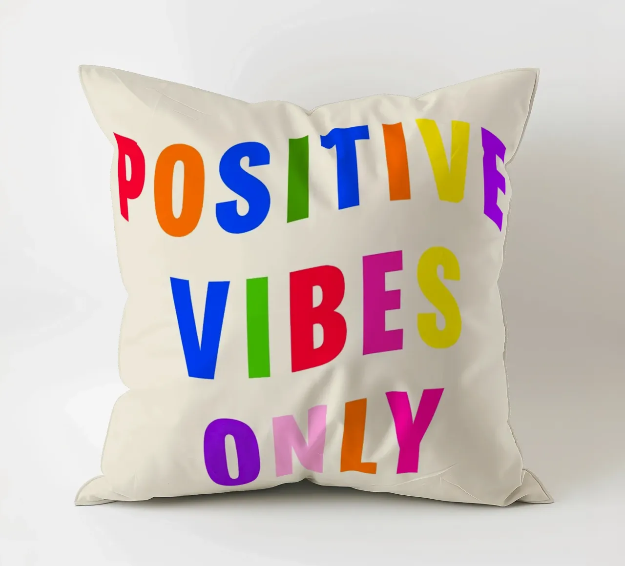 Positive Vibes Only cuscino da Attaboy Dsgn