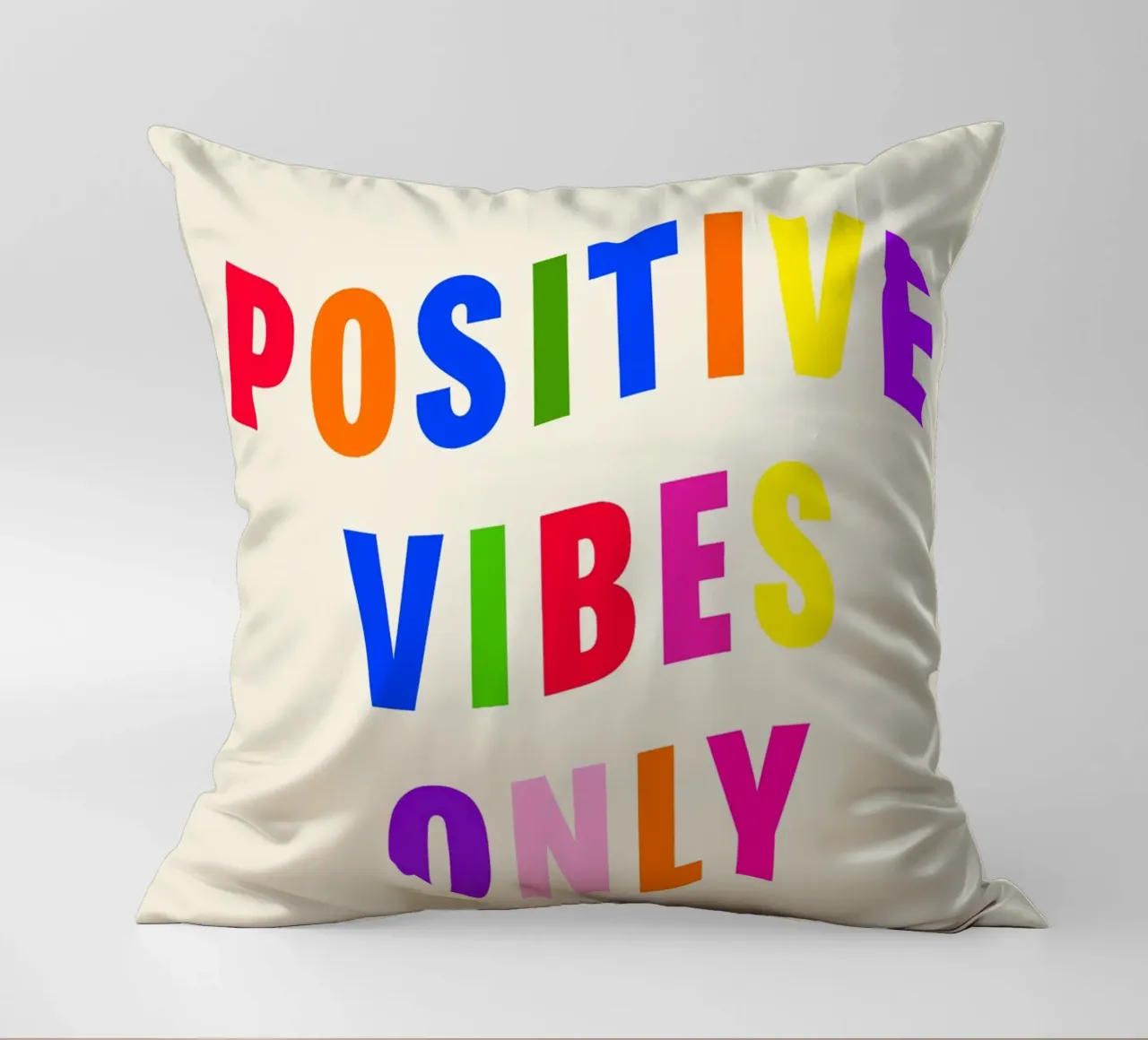 Positive Vibes Only cuscino da Attaboy Dsgn