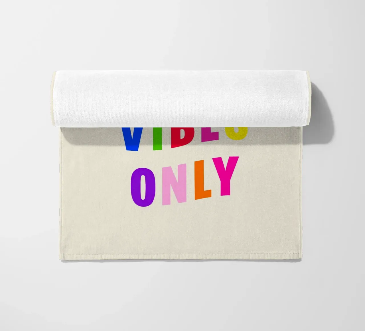 Positive Vibes Only telo mare da Attaboy Dsgn