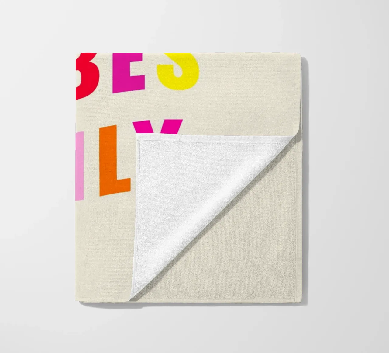 Positive Vibes Only telo mare da Attaboy Dsgn