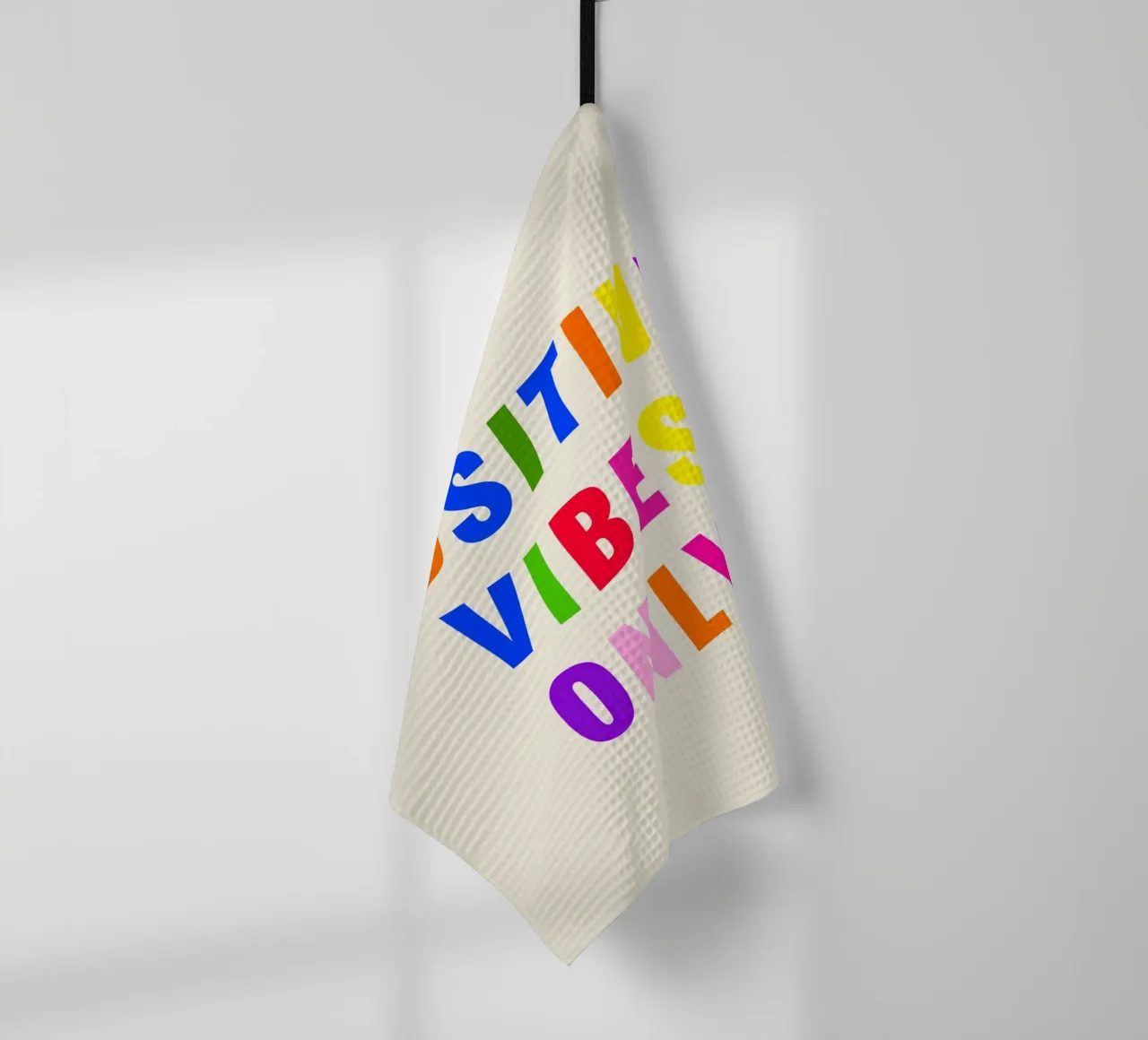 Positive Vibes Only Geschirrtuch von Attaboy Dsgn