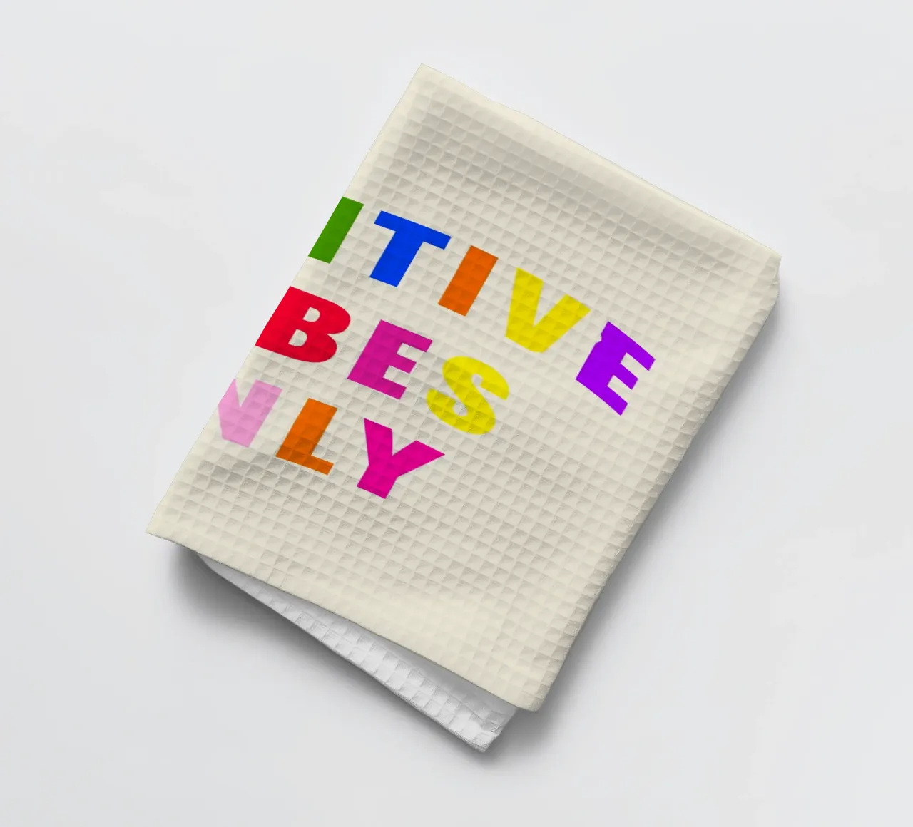 Positive Vibes Only Geschirrtuch von Attaboy Dsgn