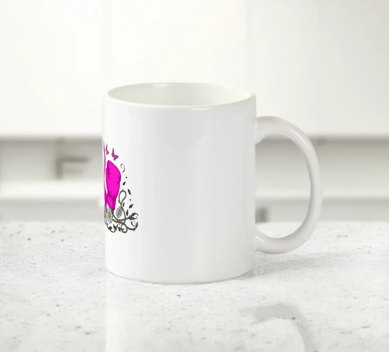 Combattere come una ragazza tazza in ceramica da Inspired By Sophie