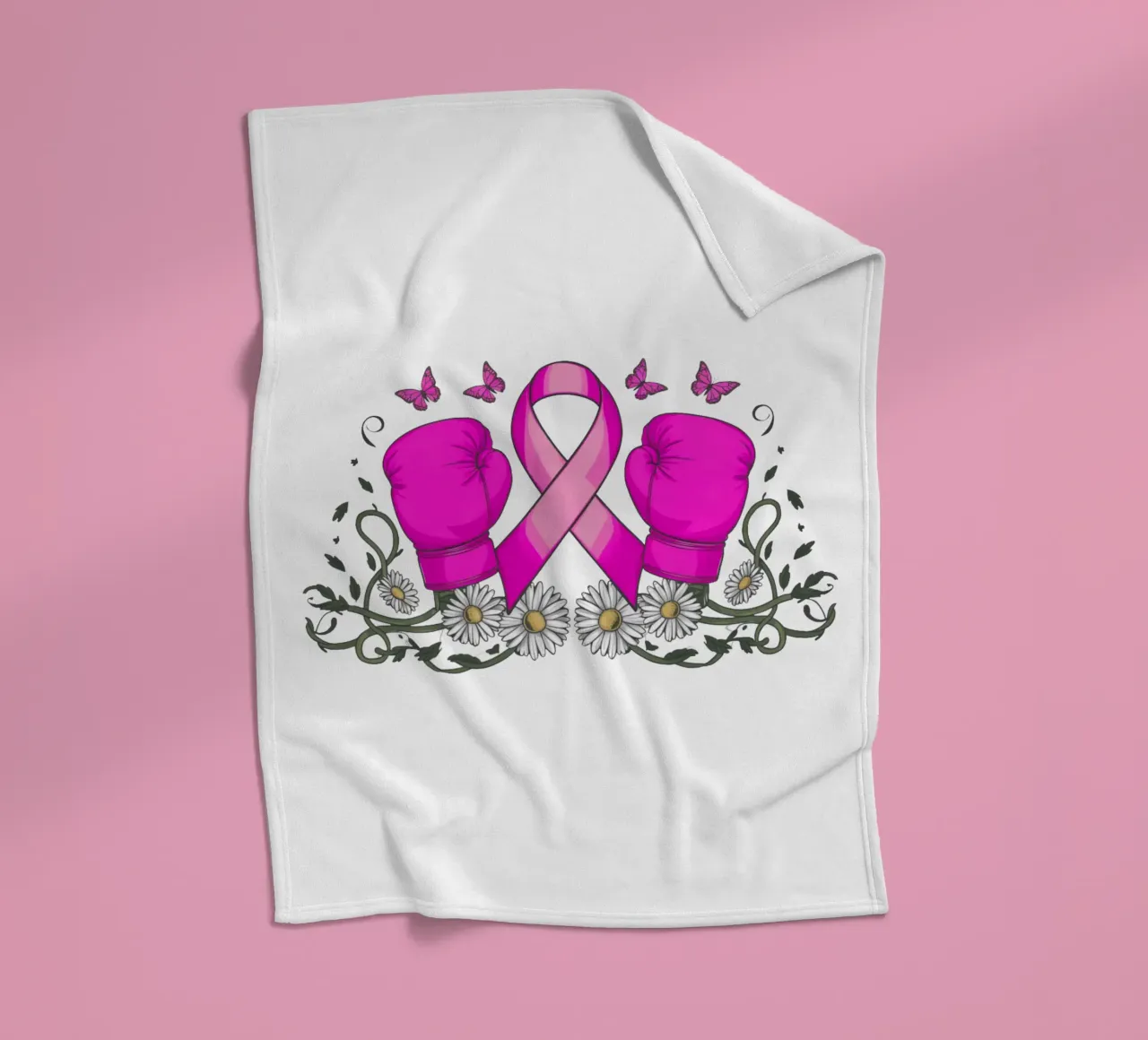 Combattere come una ragazza coperta in pile da Inspired By Sophie