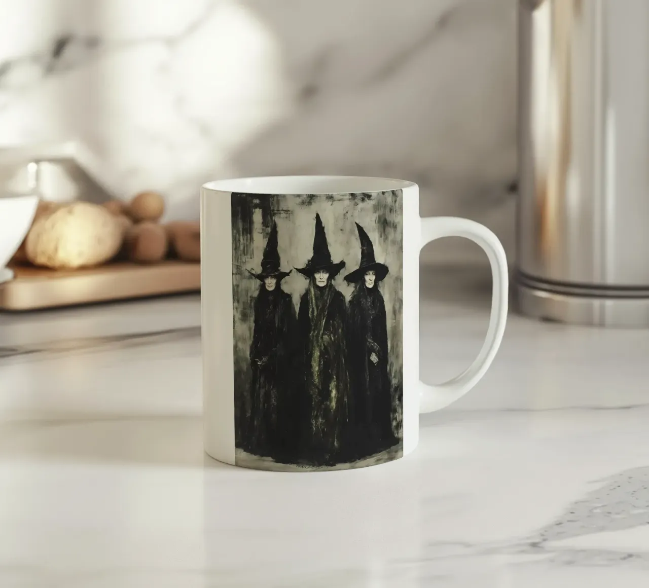 Tre streghe. Halloween tazza in ceramica da IamHomeStudio