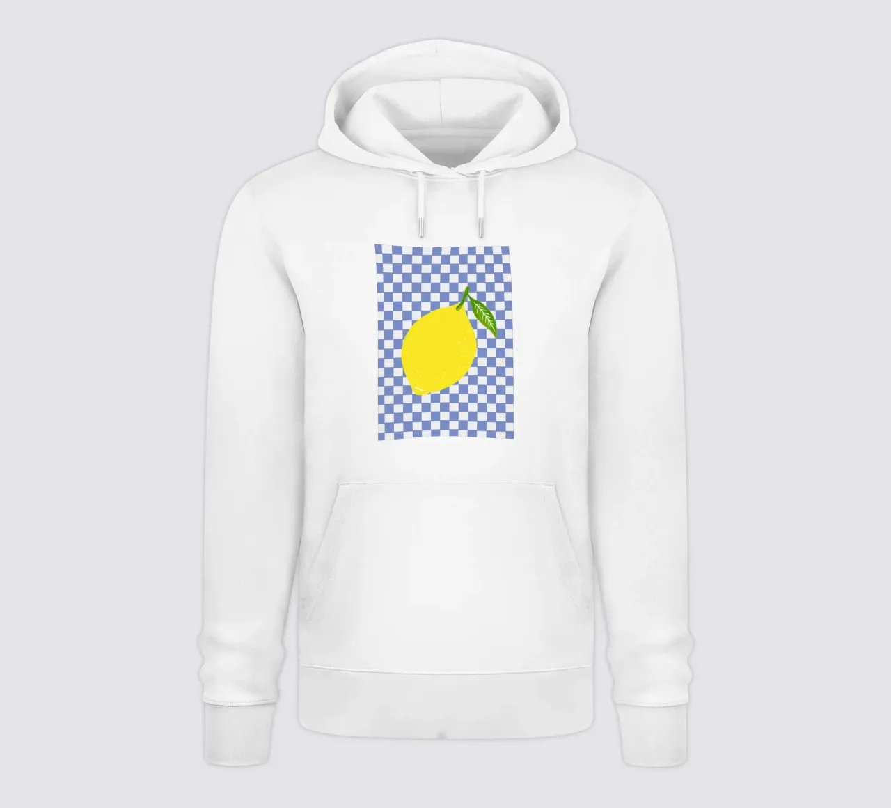 Lemon - Zitrone Blue felpa con cappuccio da Attaboy Dsgn