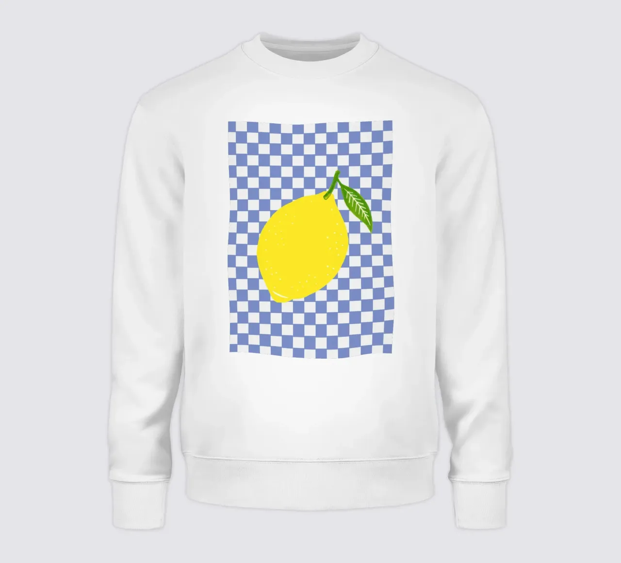 Lemon - Zitrone Blue felpa da Attaboy Dsgn