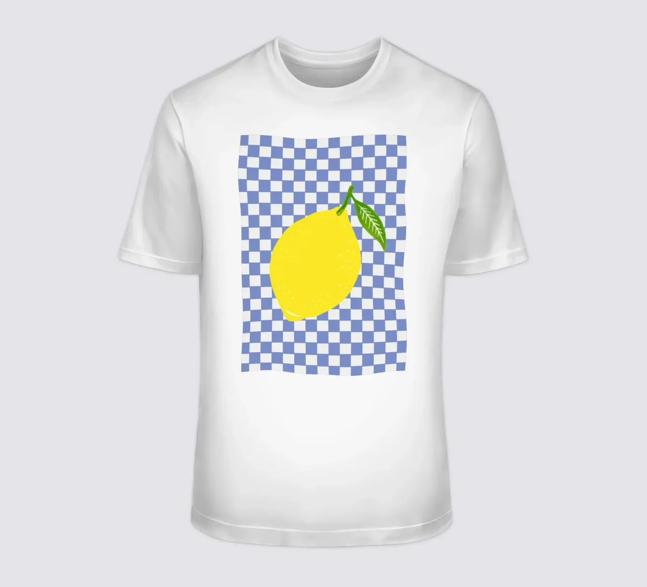Lemon - Zitrone Blue t-shirt da Attaboy Dsgn