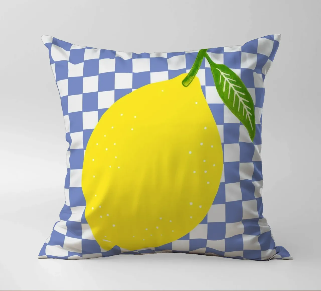 Lemon - Zitrone Blue cuscino da Attaboy Dsgn