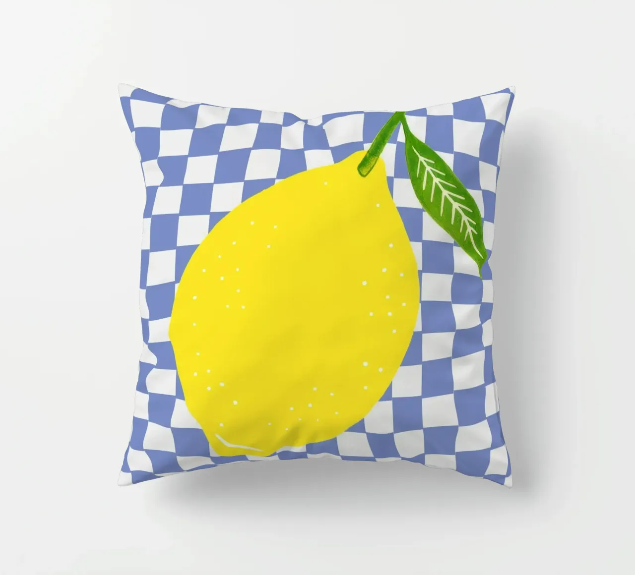 Lemon - Zitrone Blue cuscino da Attaboy Dsgn