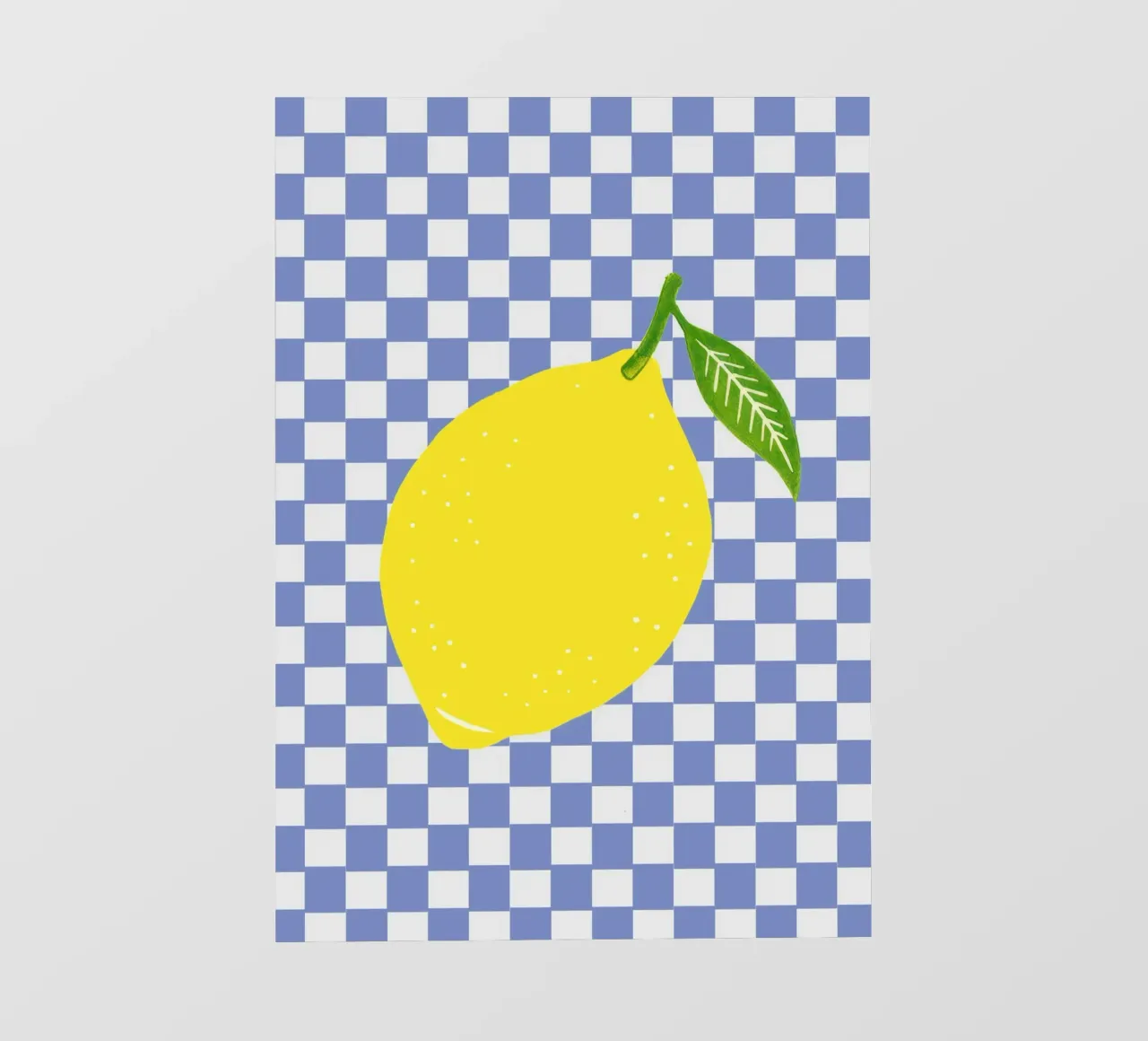 Lemon - Zitrone Blue pellicola backlit da Attaboy Dsgn