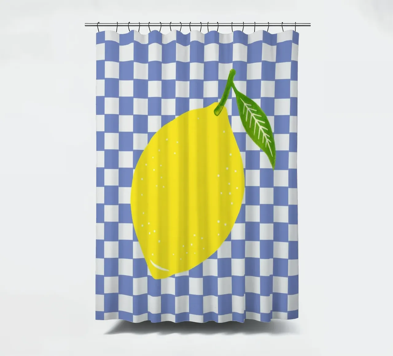 Lemon - Zitrone Blue tenda da doccia da Attaboy Dsgn