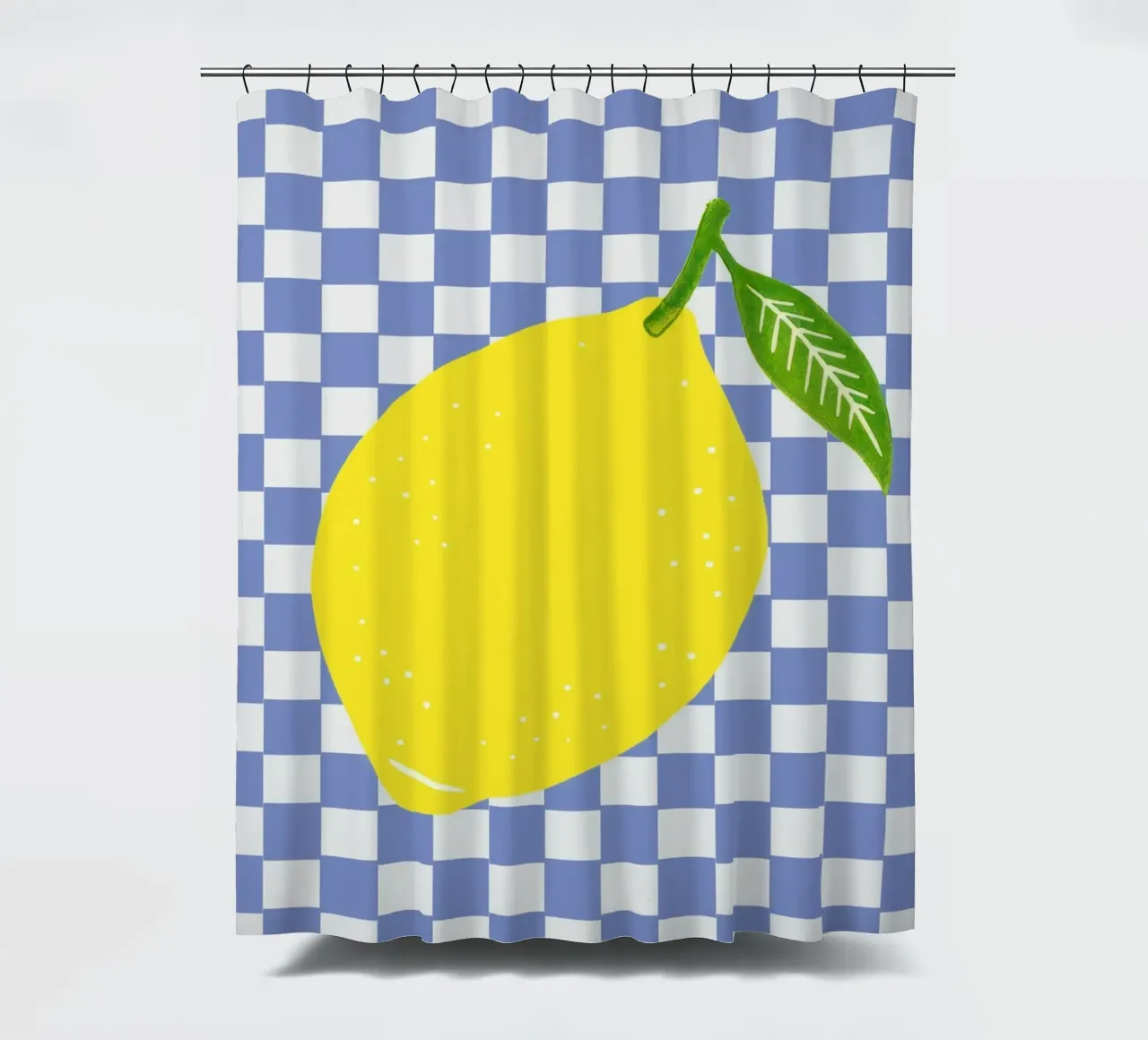 Lemon - Zitrone Blue tenda da doccia da Attaboy Dsgn