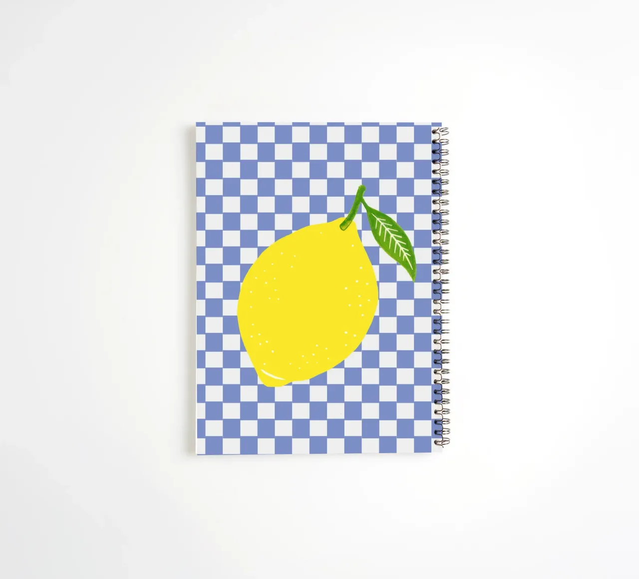 Lemon - Zitrone Blue Ringbuch von Attaboy Dsgn
