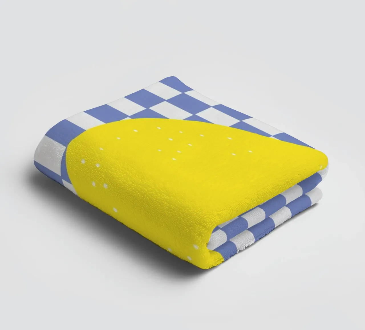 Lemon - Zitrone Blue serviette de bain de Attaboy Dsgn