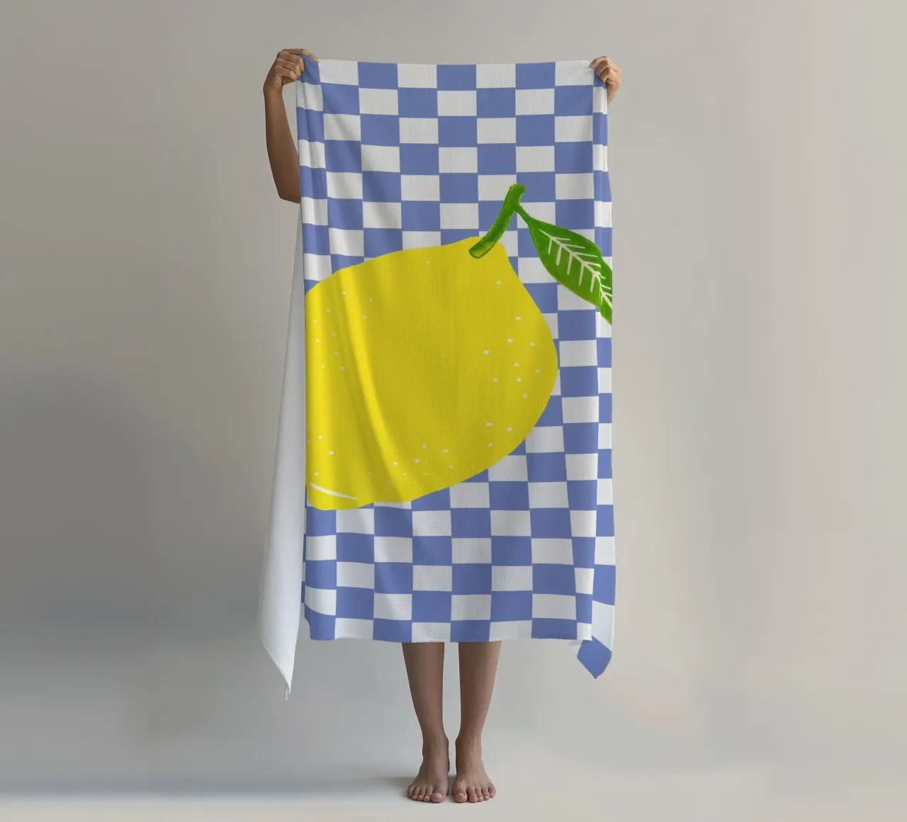 Lemon - Zitrone Blue telo mare da Attaboy Dsgn