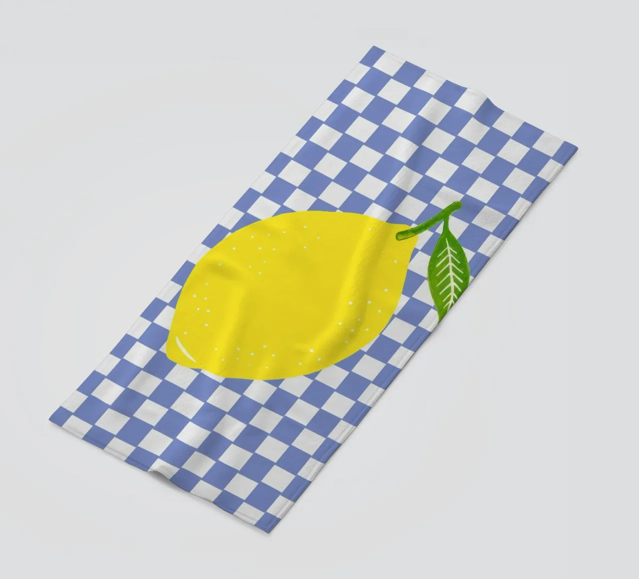 Lemon - Zitrone Blue telo mare da Attaboy Dsgn