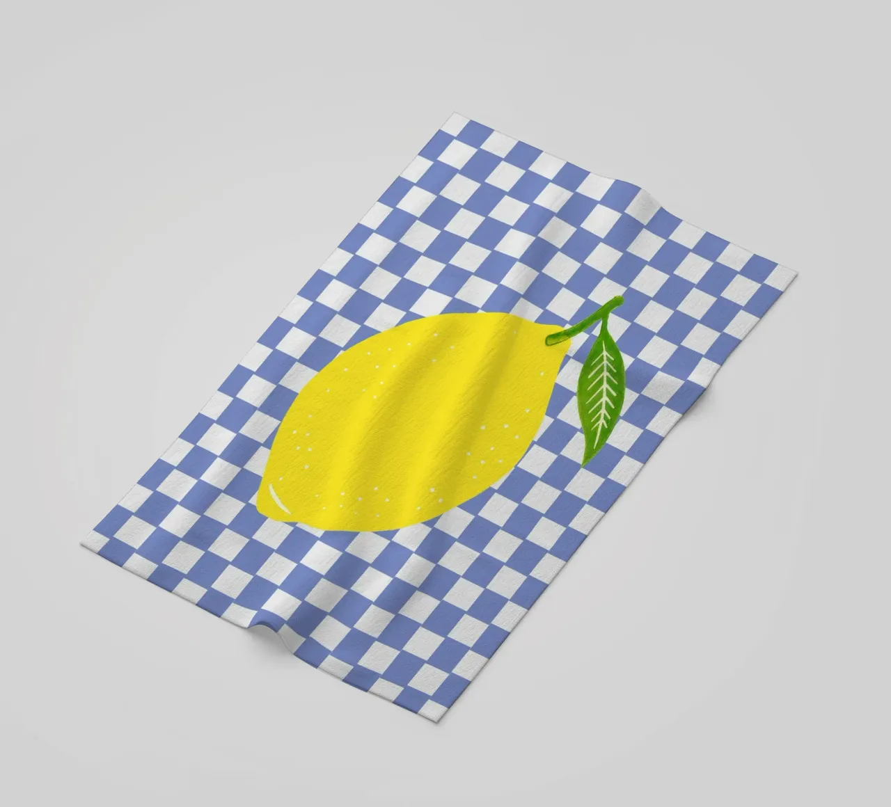 Lemon - Zitrone Blue telo mare da Attaboy Dsgn