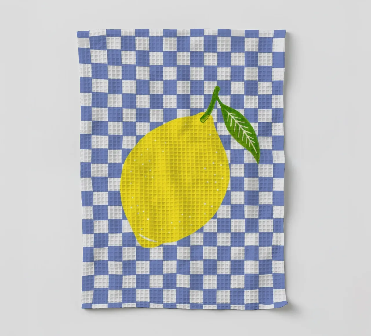 Lemon - Zitrone Blue canovaccio da cucina da Attaboy Dsgn